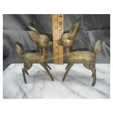 Pair of vintage Christmas deer