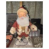 Vintage animated Santa clause not tested