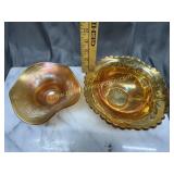 2 marigold carnival bowls