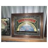 Irish crï¿½me advertising mirror