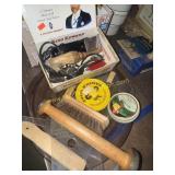 Spool, Shoeshine, shaving item