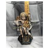 Cast iron cherub door stop