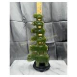 Green elephant decor