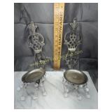Pair of wall sconces