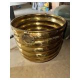 Brass planter