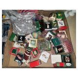 Hallmark ornaments and other decor