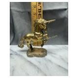 Brass unicorn