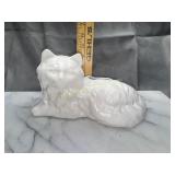 Ceramic cat planter