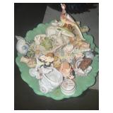 Bowl of figurines and trinkets