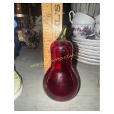 Blown glass fruit