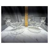 Pair of candle stands