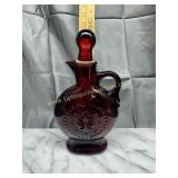 Vintage Ruby red decanter