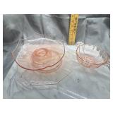 3pcs pink depression