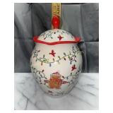 Temp-tations Christmas cookie jar