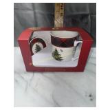 Spode Christmas mug and saucer