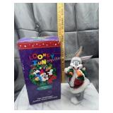 Clothtique looney tunes bugs bunny carrot Santa