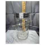 Mason jar canister