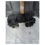Resin Scottish terrier