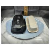 Butter dishes and platters
