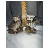 Owl figurines