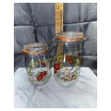 Spice of life glass canisters