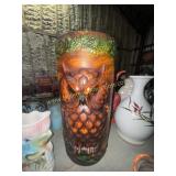 Vintage owl umbrella stand