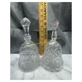 2 crystal bells
