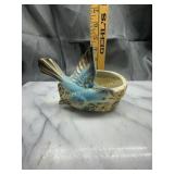 Vintage bluebird planter