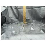 EAPG tumblers and cream/sugar