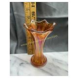 Marigold carnival bud vase