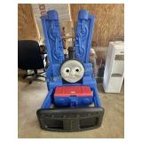 Thomas the train bed with toy box trunk