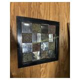 Metal and mirrored wall art