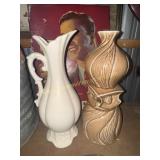 Vintage ewer and lamp base