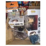 Star Wars funko pops and figurines