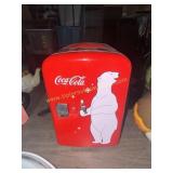 Small Coca-Cola electric cooler