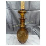 Amber decanter