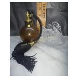 Perfumer and crystal swan