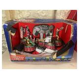 Tin animated Christmas circus