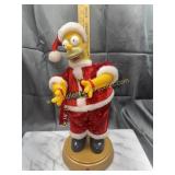 Animated Homer Simpson Santa
