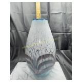 Large art glass vase