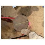 Large steel plate with handles