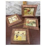 Vintage novelty golf plaques