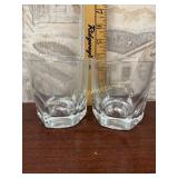 Pair of wild turkey on the rocks glasses