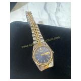Ladies seiko wrist watch running