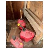 Plastic gas jugs