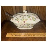 Vintage James Kent old foley strawberry tureen