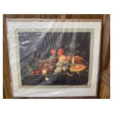 Ripe fruits print by Jacob Walscapelle no frame