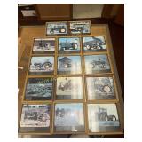 Collection vintage professionally framed John