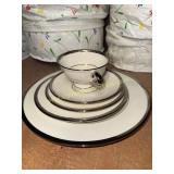 Haviland platinum rim Shelton China- 21 dinner