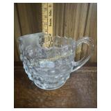 Fostoria cubist pitcher